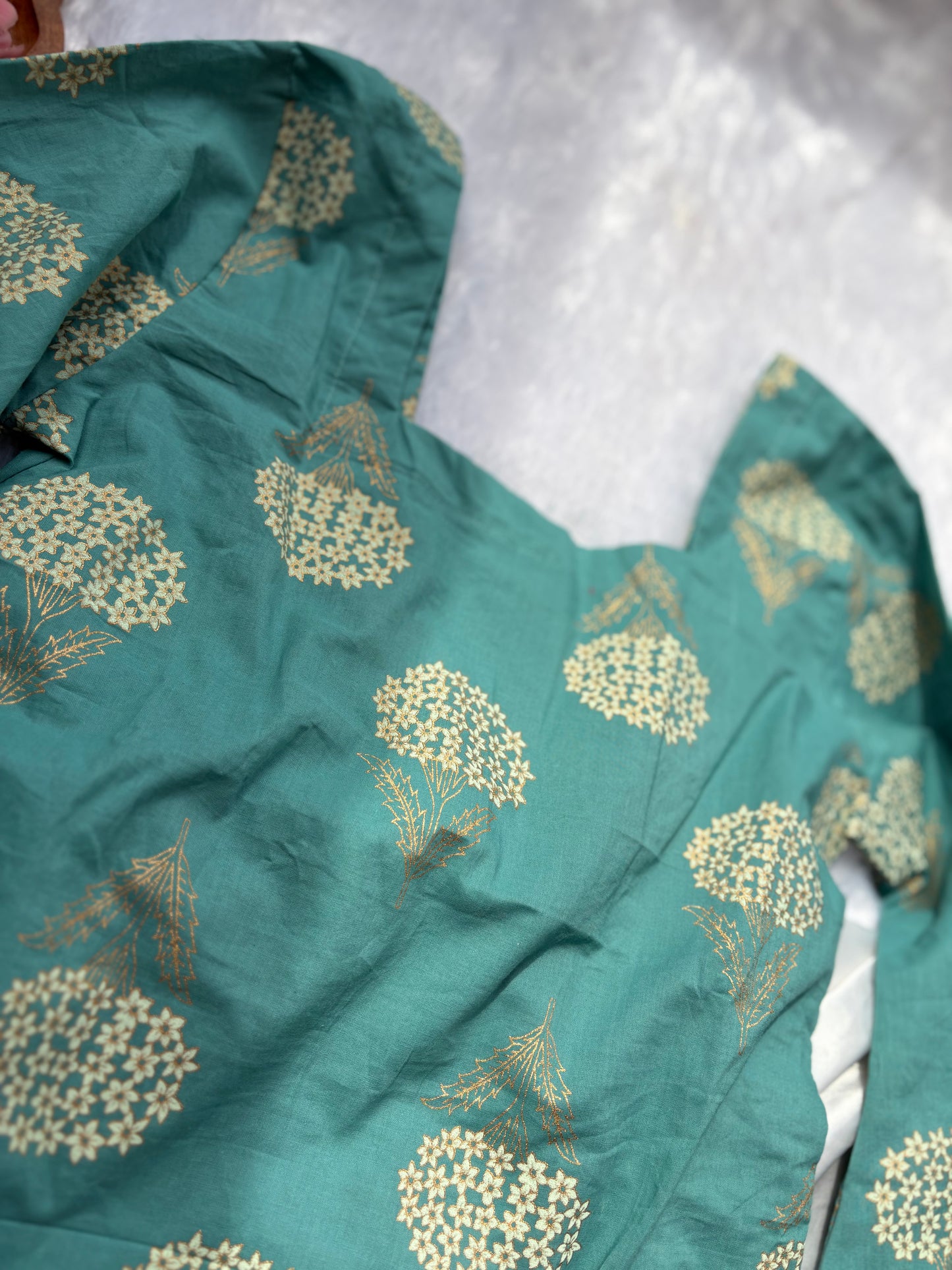 Indo Western Cotton Kurti Top