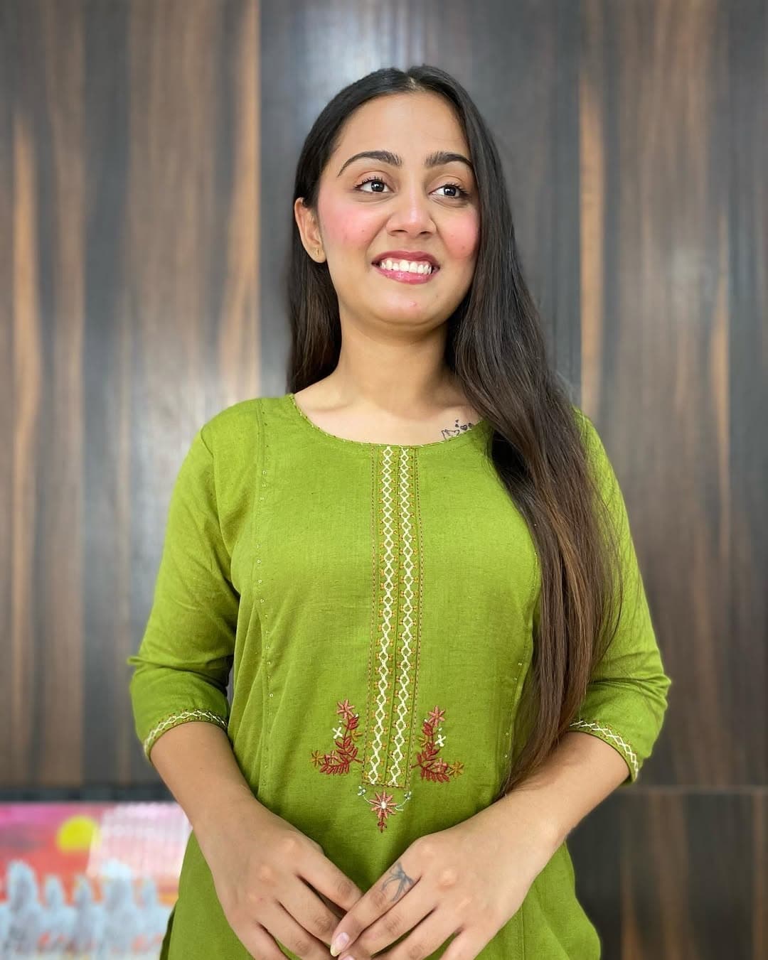 Fully Stitched Pure Cotton Kurti Set for Women
