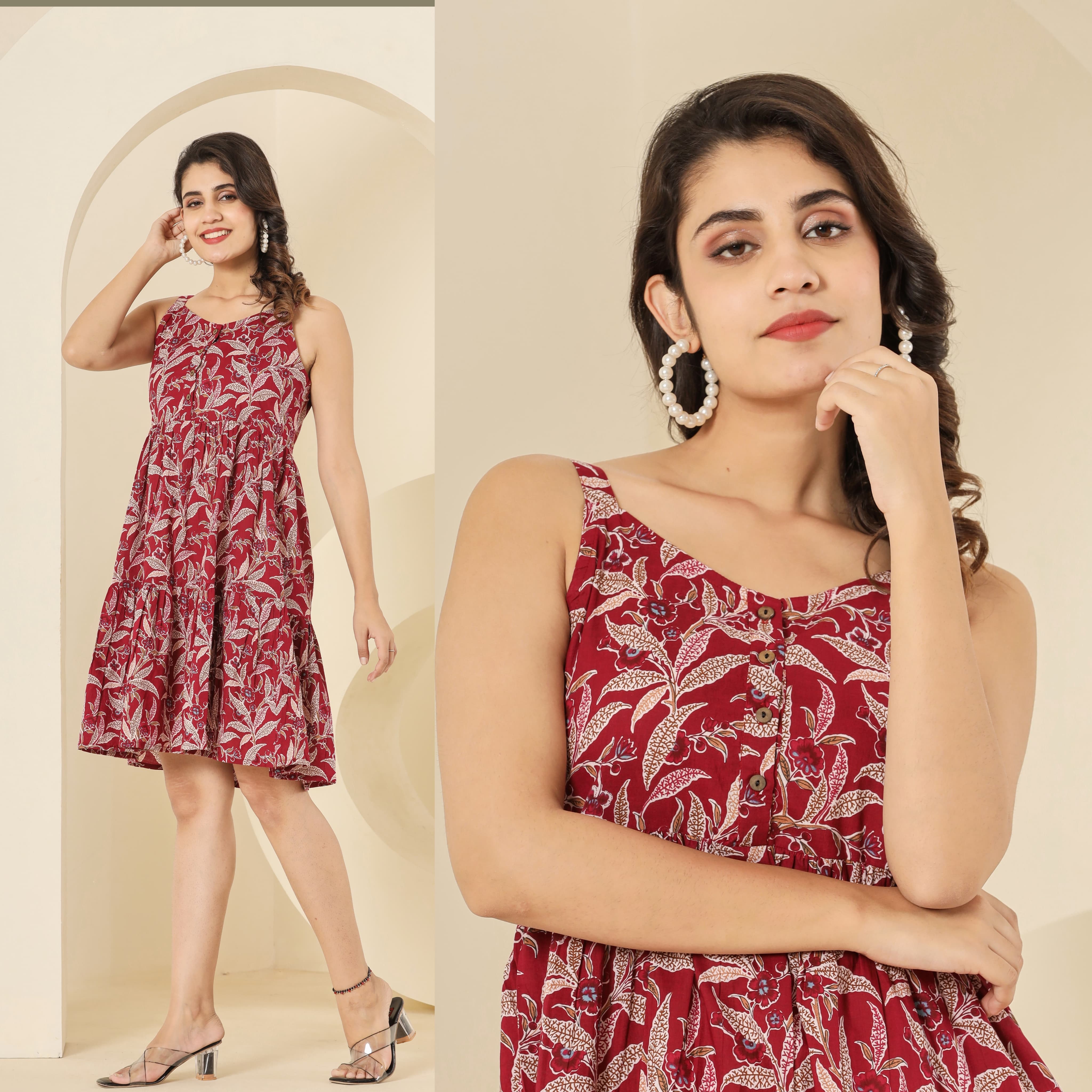 Indo western hotsell frock style kurti