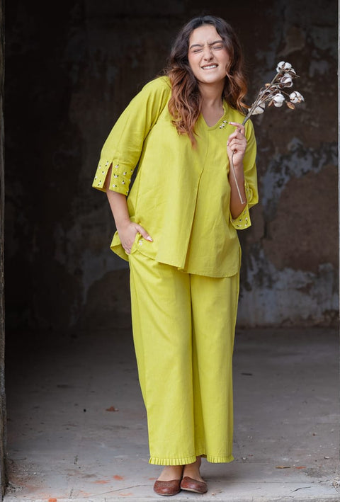 Maabetii Handmade Party Wear Coord Set