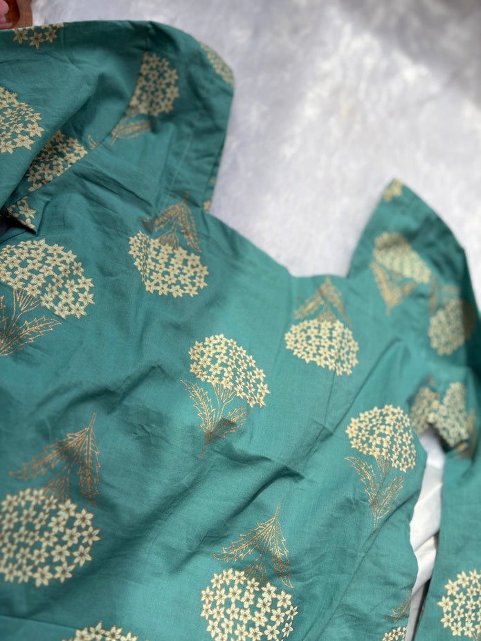 Indo Western Cotton Kurti Top