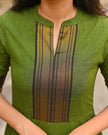 Elegant frock style Chanderi kurti festive outfit