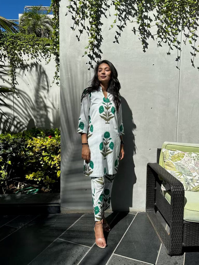 Prisha Casual Co-ord Set with Pockets