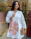 Summer cotton co-ord outfit for women in pure cotton
