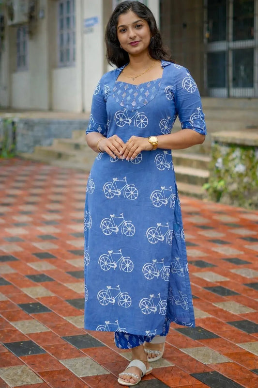 cotton co ord set for women office wear