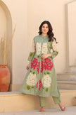 Elegant katha embroidered coord set with lining