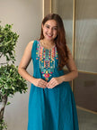 Summer cotton kurta set with embroidery for casual and festive wear