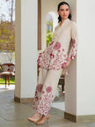 Front view of cotton flex kurta and pant set

