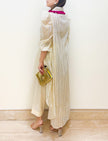 Festive Cotton Foil Kurti Set for Women