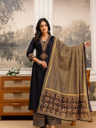 Traditional Cotton Kurti Pant Dupatta Set for Women