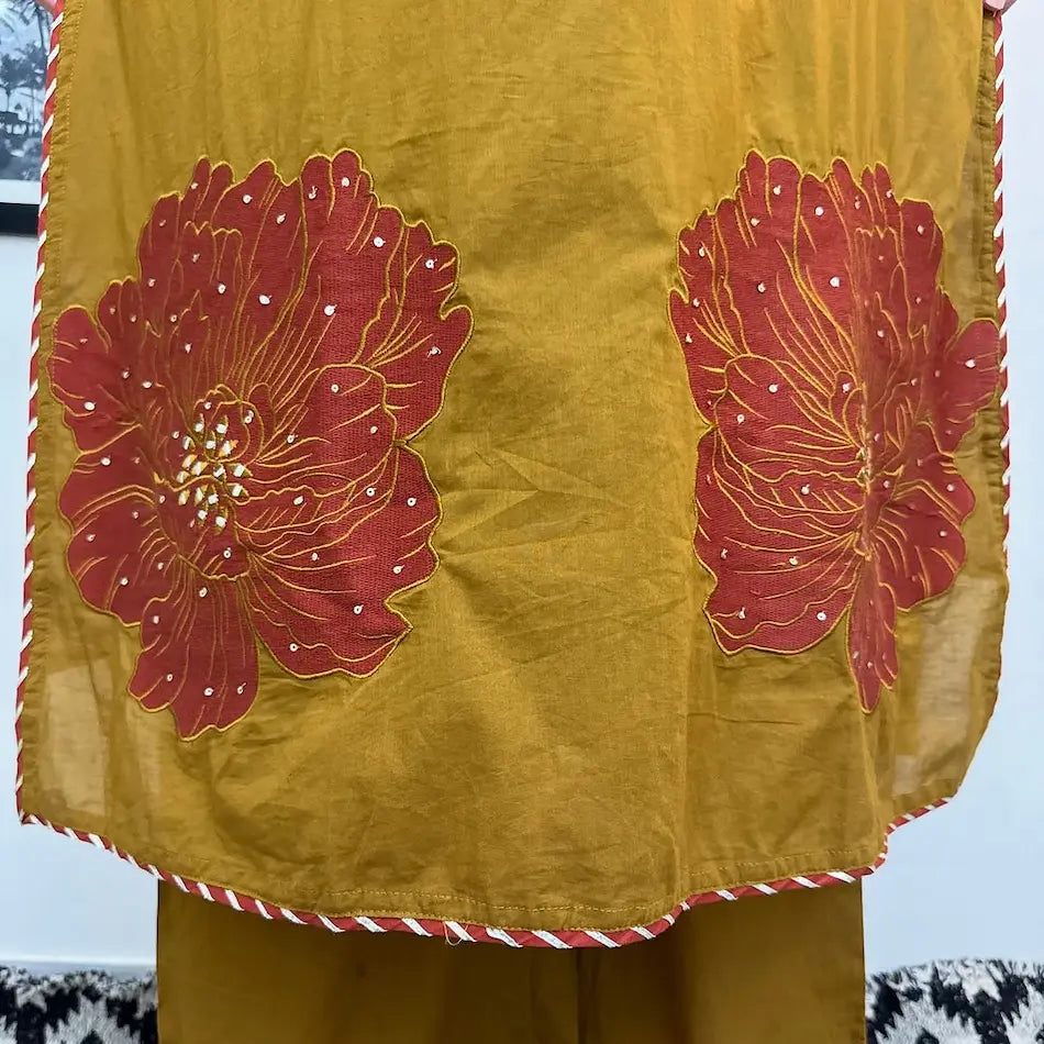 Wedding season cotton kurti set for women