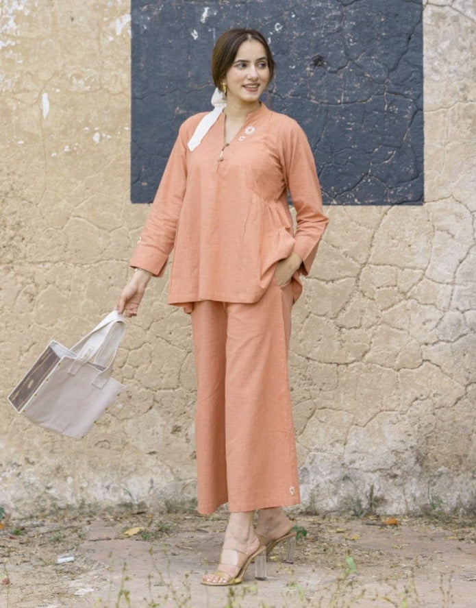 Stylish festive wear coord set for Rakhi celebrations

