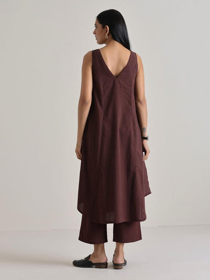 Stylish summer co-ord set with ankle-length pants


