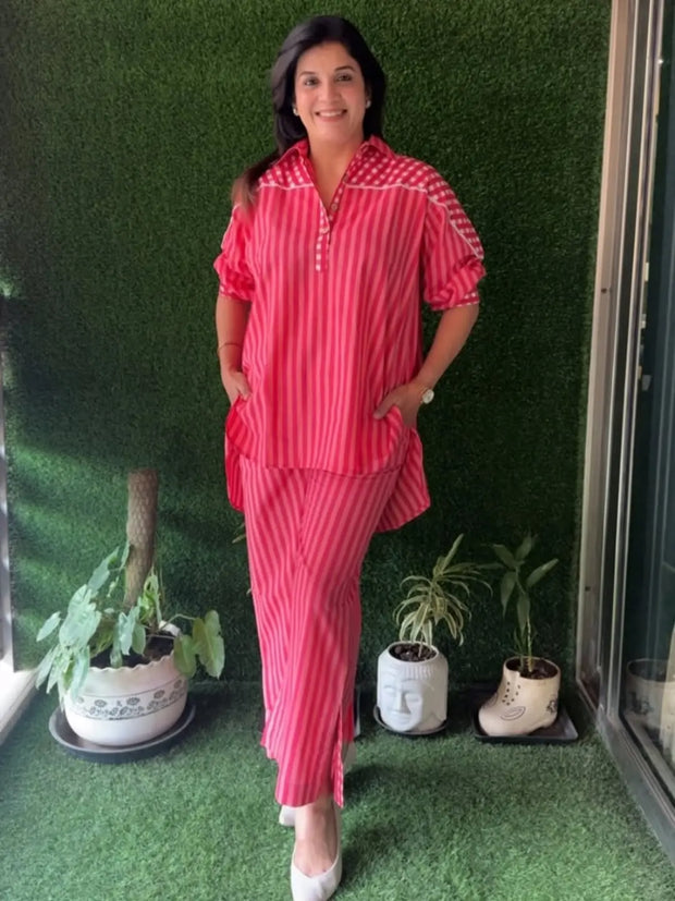 Cotton 60x60 Summer Co Ord Set for Women