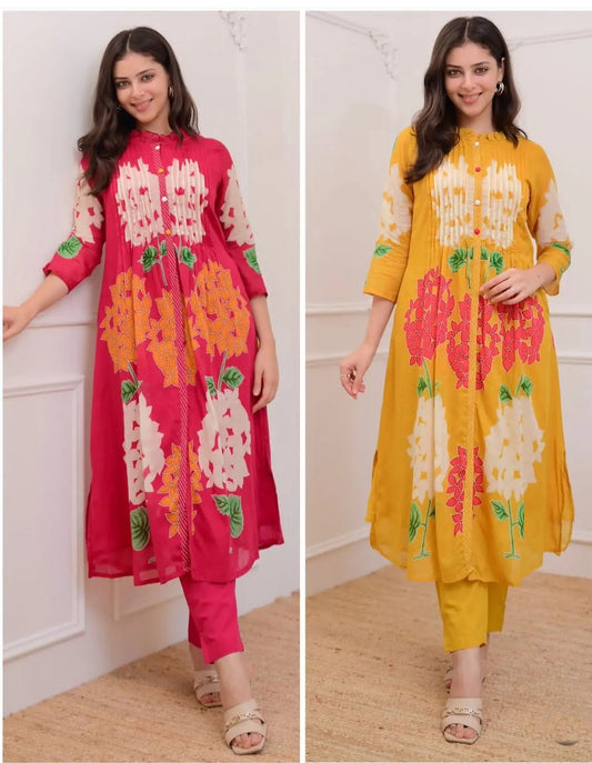 Nayab Noori Katha Embroidered Coord Set