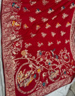 Rajmohini Dola Silk Minakari Zari Saree
