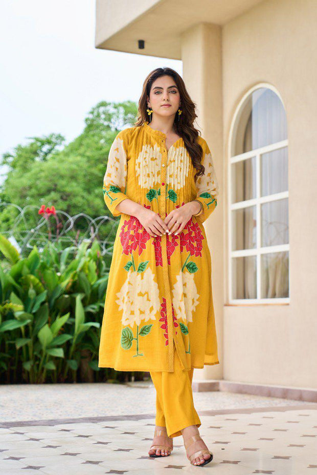 Nayab Noori Katha Embroidered Coord Set