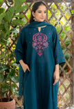 Floral embroidery kurta with nazmin dupatta celeb-inspired design