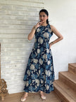 Floral Cotton Co Ord Set for Women with Palazzo