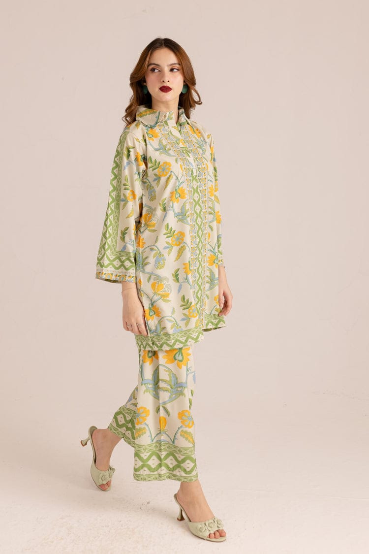  vibrant sunflower print on butter cotton fabric