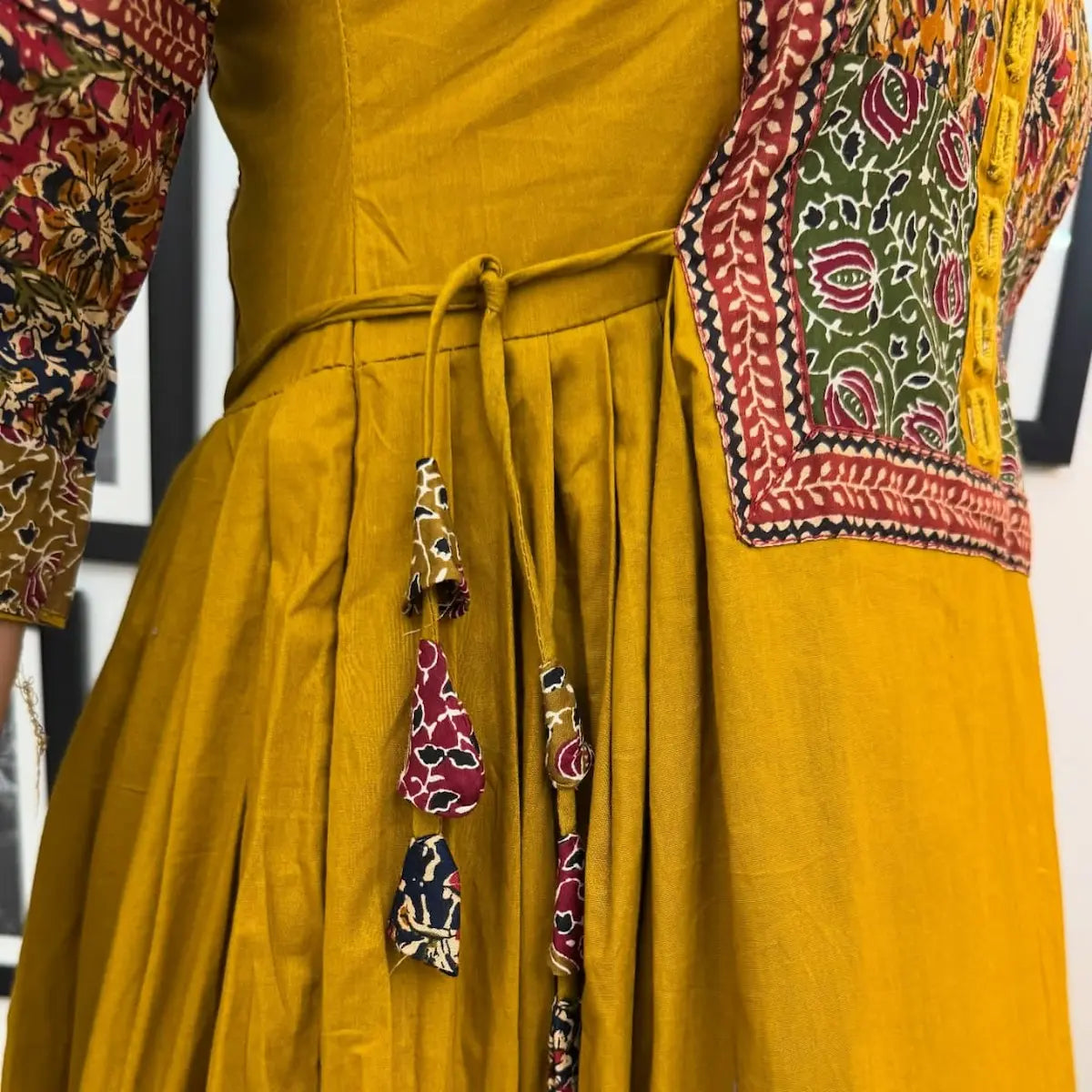 Premium cotton kurti set with umbrella cut kurta and elegant plazzo