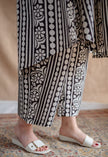 Women’s printed cotton top and pant co-ord outfit