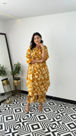 the full printed kurta set