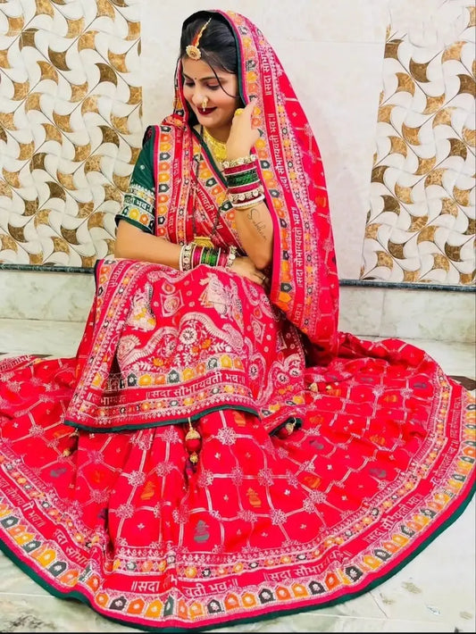 Pure Dola Viscose Meenakari weaving saree in festive colors