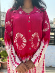 Rayon Mix Kurti Palazzo Set with Collar Neck