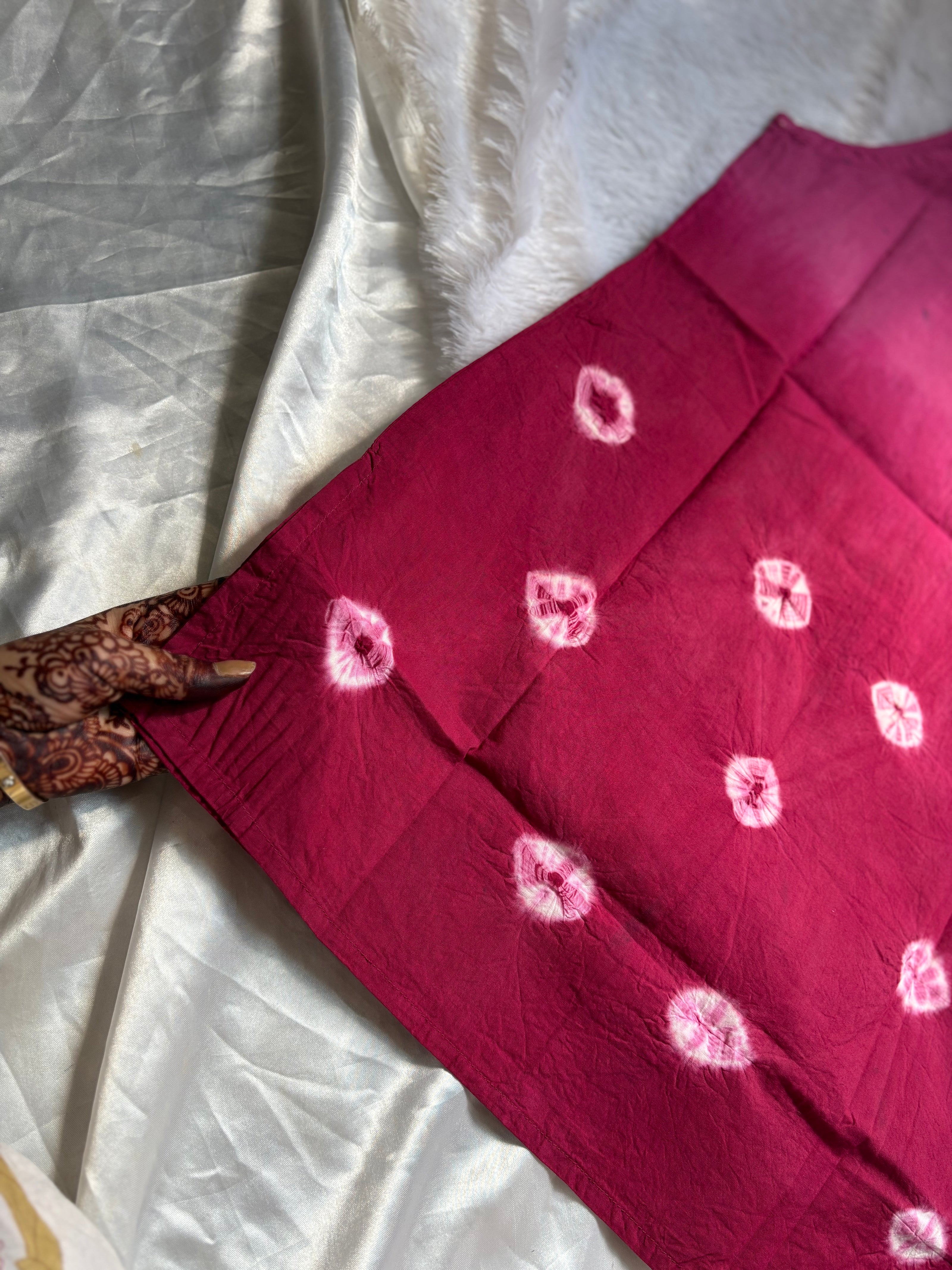 Boho Cotton Tie Dye Kurti Top