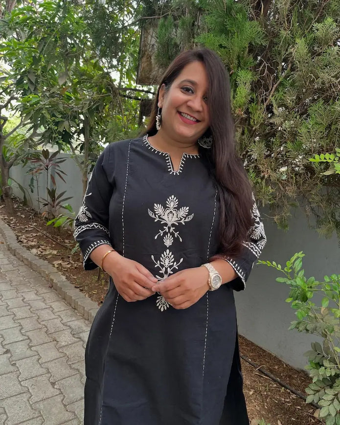 Office wear coord set in breathable cotton

