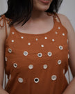 Kiara Stylish Cotton Spaghetti Suit Set for Summer