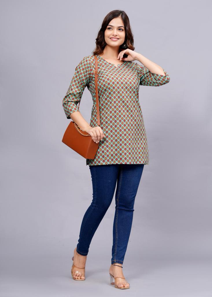 Maabetii Multicolor Kurti 